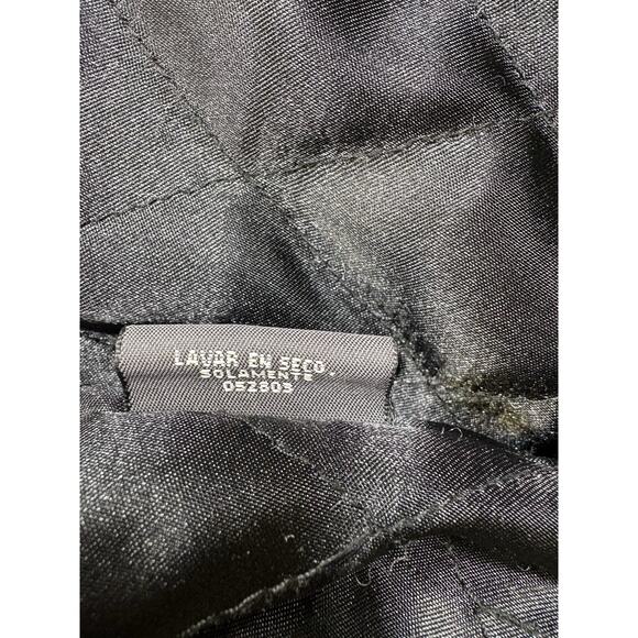 St. John’s Bay Men’s Pea Coat Large Black Wool Blend Classic Winter Jacket - Picture 9 of 9